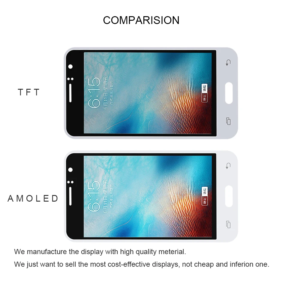 AMOLED для Samsung Galaxy J1 lcd J120 lcd сенсорный экран дигитайзер Датчик Стекло J120F J120H lcd J120H J120M дисплей