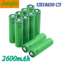 2020 peças 3.7 V Volt Recarregável US18650 10 VTC5 VTC5 2600mAh 18650 Da Bateria de Substituição 3.7 V 2600mAh 18650 Baterias