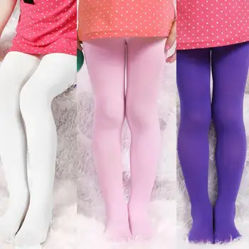 

Girl Candy Color Breathable Elastic Leggings Pantyhose Ballet Dance Tights