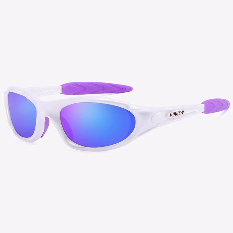 DUBERY бренд дизайнерские армейские очки поляризованные солнцезащитный очки мужские блокировки, солнцезащитные очки для вождения автомобиля, черный глаз, стекло Мужские oculos de sol masculino - Цвет линз: No7