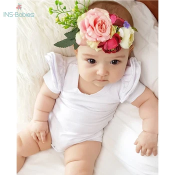 

Hot Sale!!baby Candy Colored Short Sleeved Clothing Triangle Sleeve Boats Climbing Pajamas New Cotton Bodysuit Baby Girl Clothes