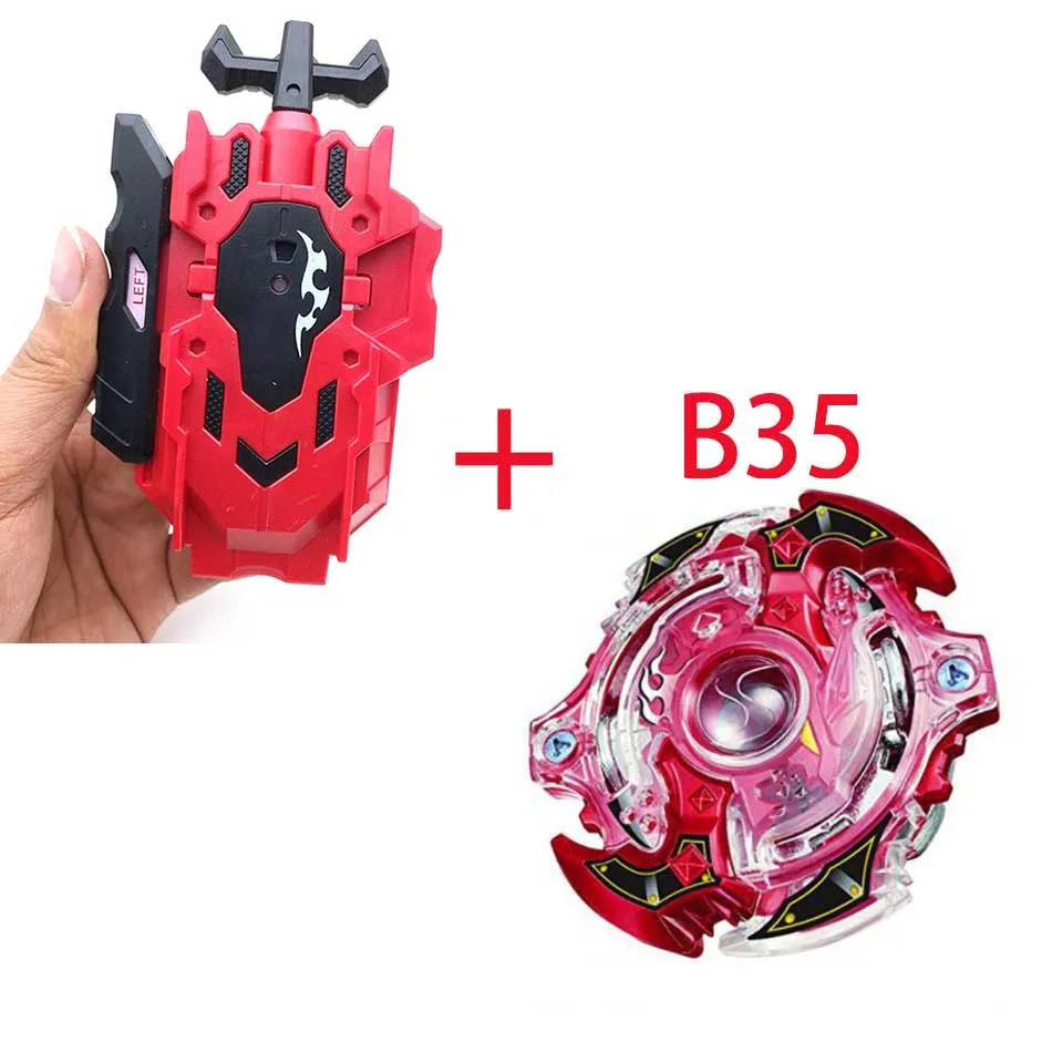 Горячие стили B85 Bayblades Металл Fusion Beyblade Brust Топ Bayblade burst bay blade Launcher Bayblade игрушки для детей Подарки - Цвет: B35