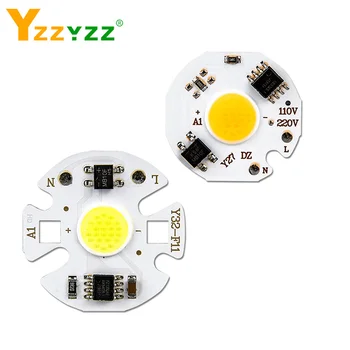 

3W 5W 7W 9W COB LED Chip 220V 110V Cold Warm White Y27 Y32 Bead COB Chip Led Beads Not Need Driver for Spotlight DIY Floodlight