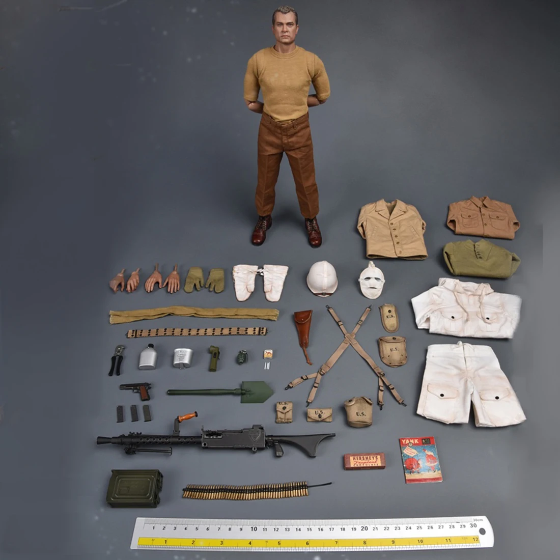 NFSTRIKE 1/6 30 см модель солдата Костюм реалистичный хедsculpt DIY ручной работы солдат армии США 28th стрелковой дивизии Арденны 1944
