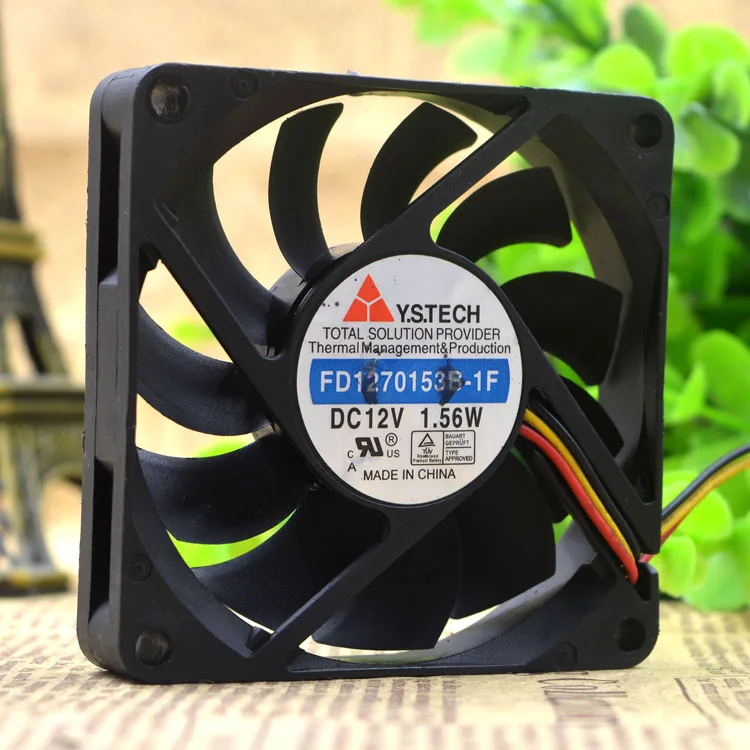 FD1270153B-1F 7015 12V 1,56 W 3 провода защиты электродвигателя Вентилятор охлаждения