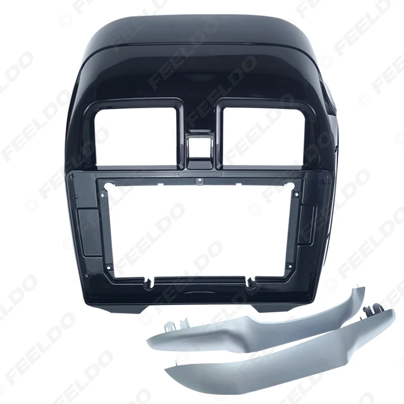 FEELDO автомобиля 2Din Стерео Радио Фризовая рамка панель для Nissan Sunny/Almera(RHD) " DVD gps навигация тире лицо крышка отделка комплект