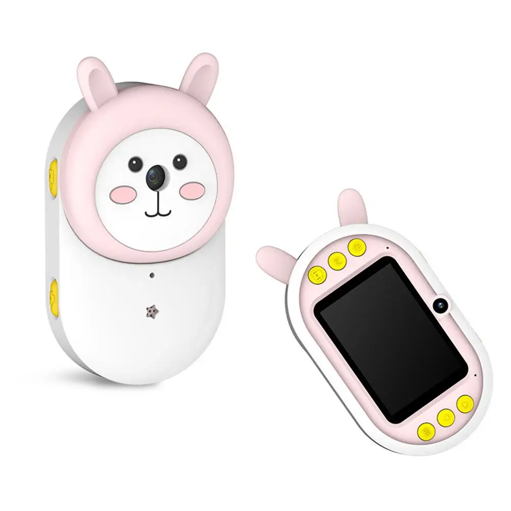 

Children Mini Dual Lens Camera Rich in Color Benefiting Eyes Development Cartoon Rabbit WiFi 300W Digital Photo Camera