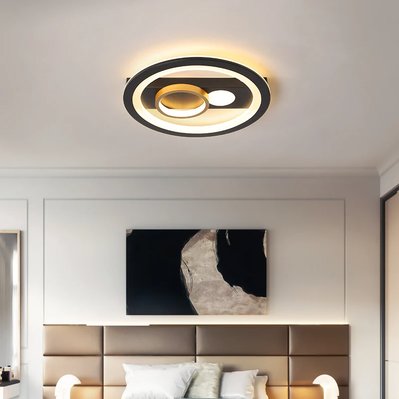 

AWSIaiton Ultra-thin Surface Mounted Modern Led Ceiling Lights lamparas de techo Round Ceiling lamp Lighting fixtures