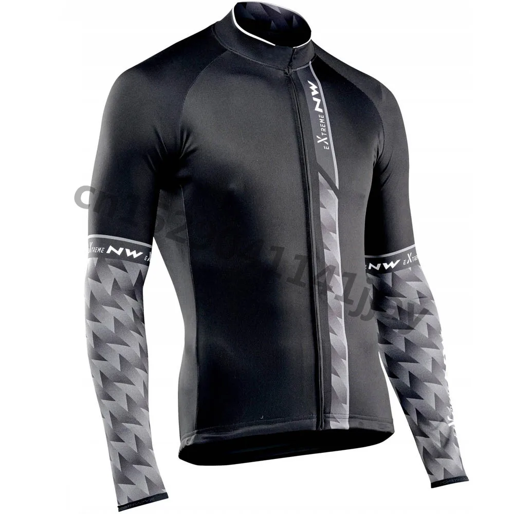 14 Ropa Ciclismo Strava Для мужчин для занятий спортом на открытом воздухе, длинный рукав, трикотажный комплект для велоспорта; сезон весна-осень; MTB дорожный велосипедный гоночный Велосипедная форма - Цвет: 14