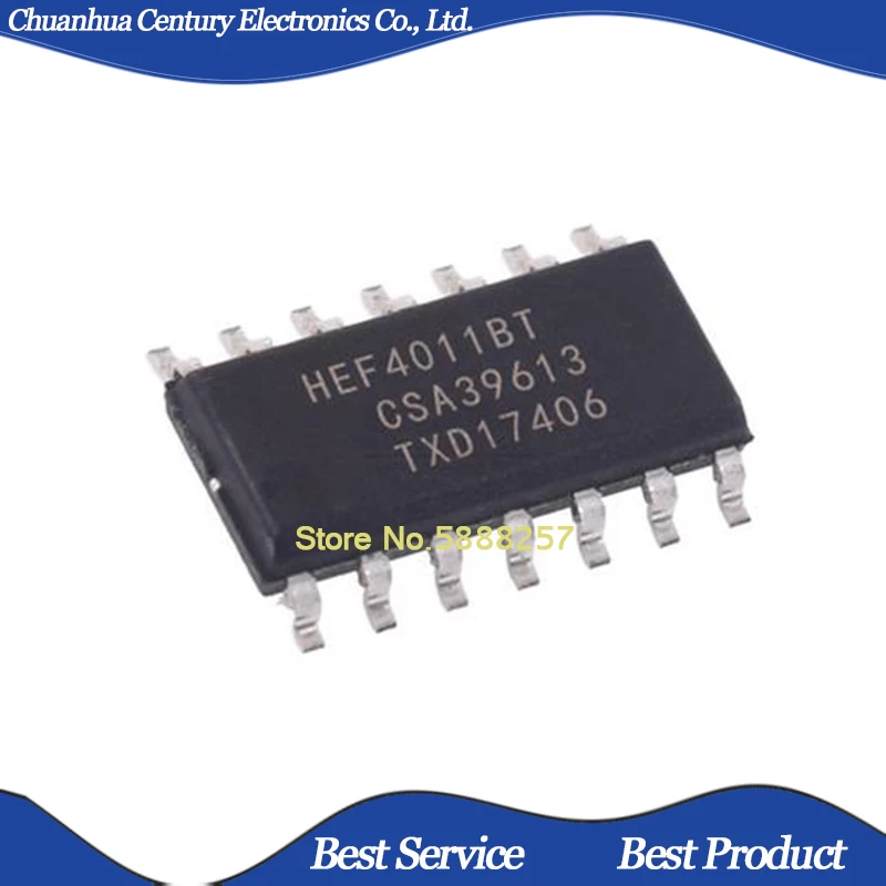 

5 шт. HEF4011BT SOP14 новая и оригинальная фотография