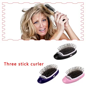 

Anti-Static Portable Negative Ion Hair Straightening Comb Ionic Electric Hairbrush Hairdressing Comb