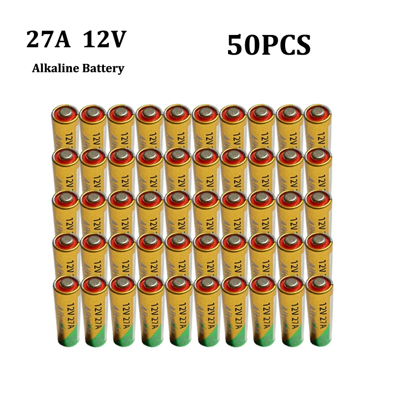 2 X 12V 27A MN27 27A L828 A27 Super Alkaline battery For Doorbell Remote Control