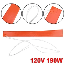 190 Вт 120 В гитарный палец гриф ремонт силиконовый грелку коврик 45x5 см проволока и армированный стекловолокном