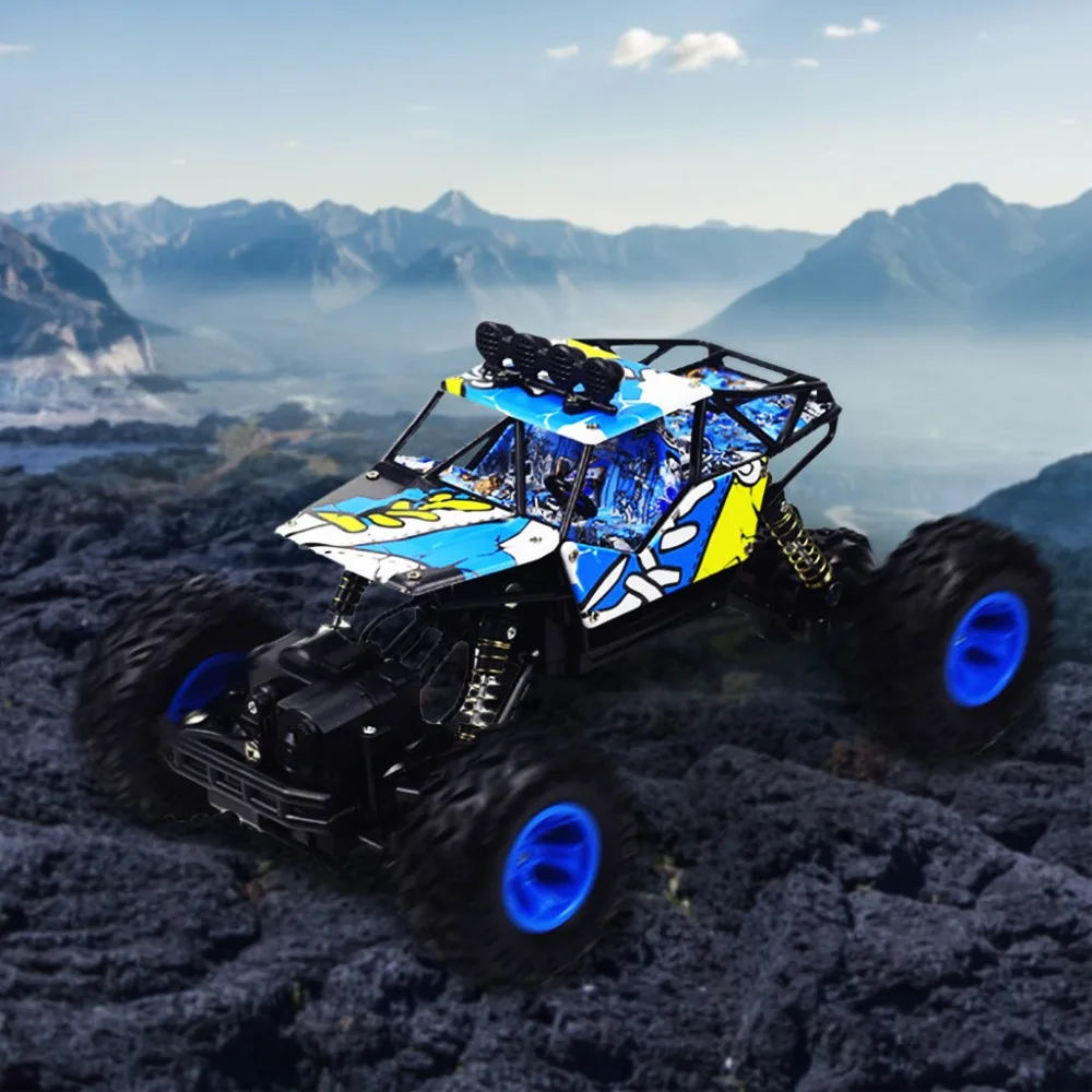 Радиоуправляемый автомобиль 1:16 гусеничный автомобиль внедорожник 4WD сплав пульт дистанционного управления автомобиль ребенок дети игрушка грузовик граффити автомобиль оболочка