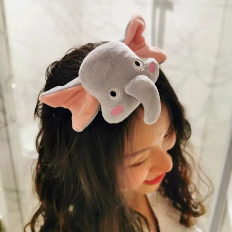 2020 New Novelty Big Flower Hairpin Cute Cartoon Fruit Edge Hair Pins Clips Wash Face Dish Accessories Headwear Hair Tool