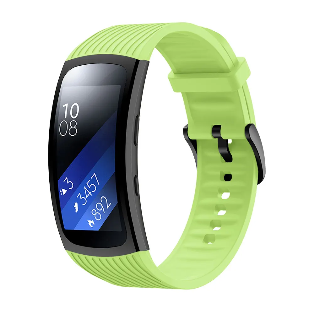 Pulseira de substituição para samsung gear fit 2 pro banda pulseira de silicone para samsung fit2 SM-R360 cinta