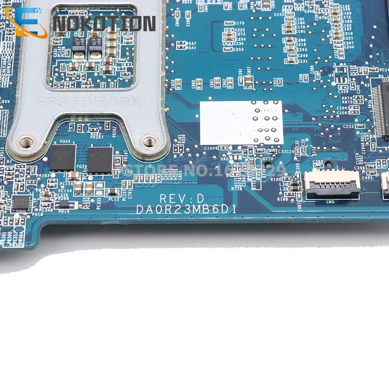 NOKOTION материнская плата для ноутбука hp Pavilion G6 G4 G7 Серии PN 649948-001 DA0R23MB6D1 DA0R23MB6D0 REV D DDR3 основная плата