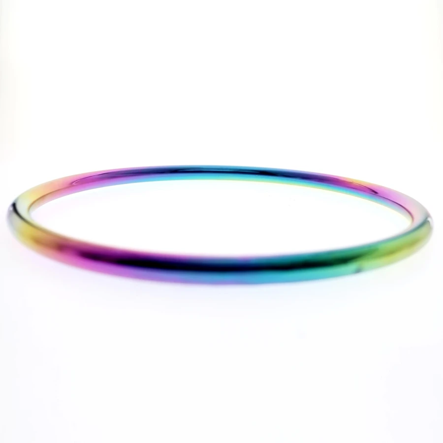 Rainbow Basic Stainless Steel Japanese Shibari Ring Suspension Bondage Gear Accessories Chastity Device BDSM Game Sex Toys 1 4