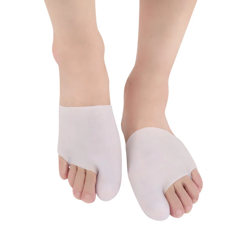 

1pair=2pcs Hallux valgus Orthotics,Silicone Toes Separator The big Toe Bunion Corrector,Foot Daily Use Care Tool Orthopedic pad