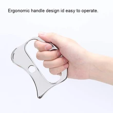 

Handed Stainless Steel Scraping Board Body Scrapper Plate for Release Pain Relief Guasha Tool Physiotherapy Body Massage Tools