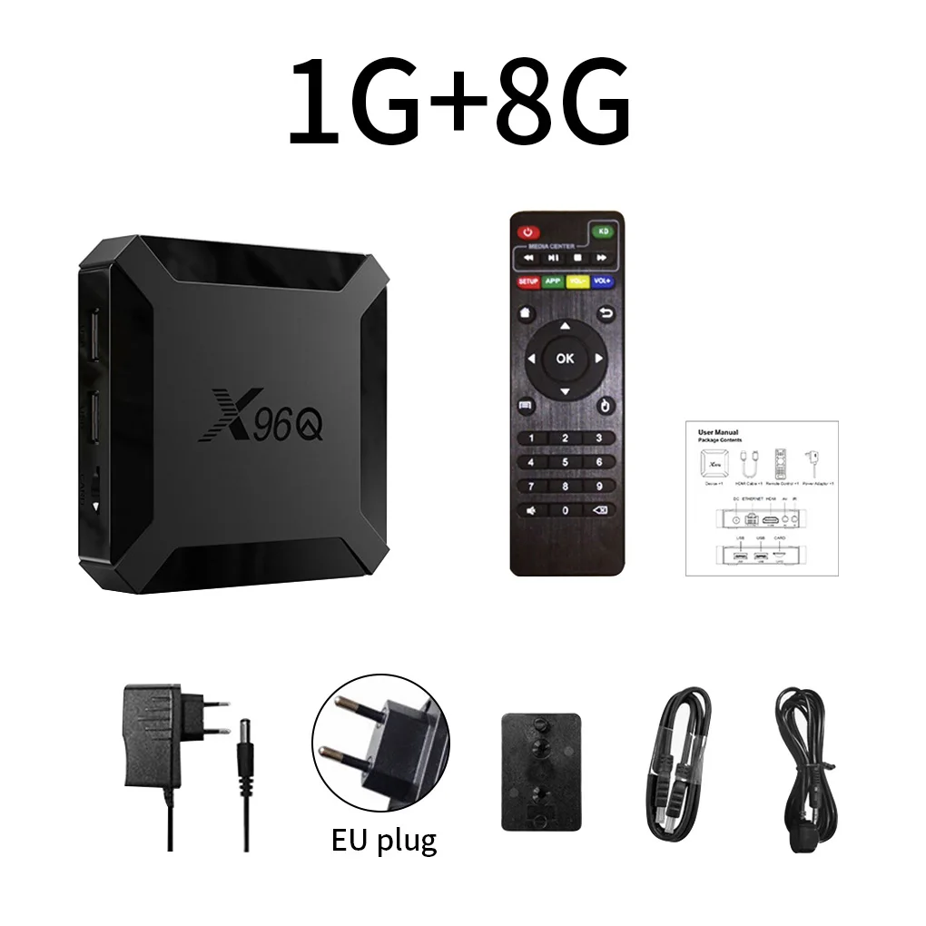 

Smart TV BOX for Android 10.0 Quad Core 4K Media Player HD2.0 Top Box