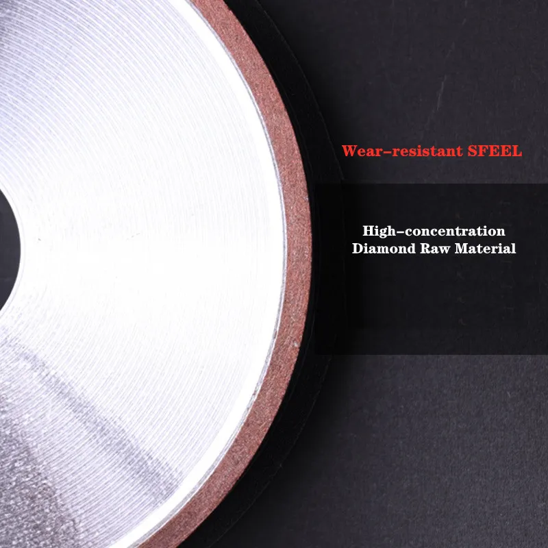 1pcs OD 4mm Width Resin Diamond Grinding Wheel Diamond Parallel Grinding Wheel Alloy Tungsten Steel abrasive wheel grinding wheel