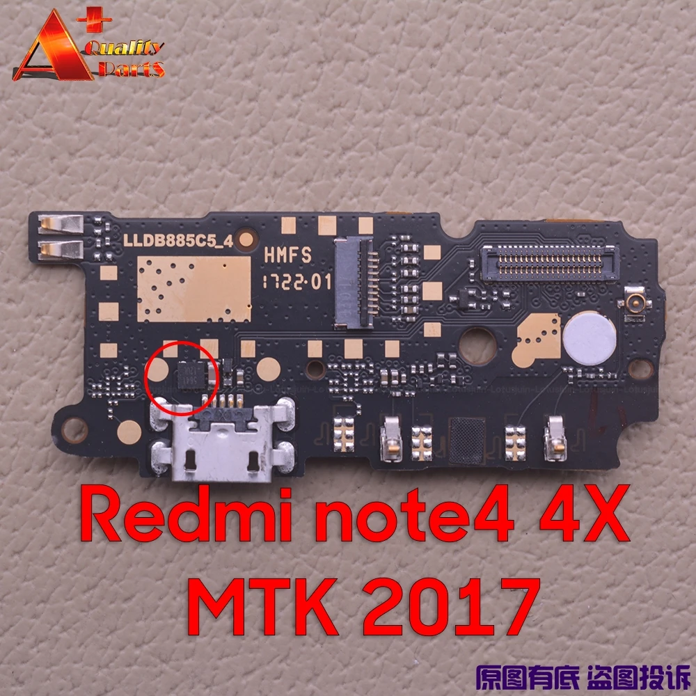 Для Xiaomi Redmi Note 4 4X 2017 MTk X20 Версия USB зарядная док-станция зарядного устройства с