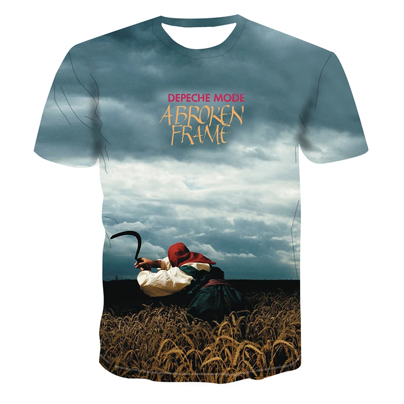 

Farmer's Autumn Harvest 3D Printing Style T-shirt Men's Sports Top Dark Sky New Tee shirts Summer Clothing Fitness Breathable