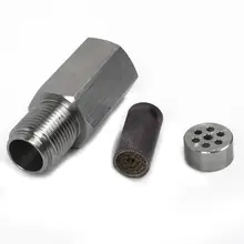 Car-Catalytic-Converter-Cleaner Spacer Eliminators-Adapter O2-Sensor Check 6--2.5--2.5cm