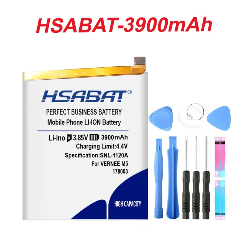 Топ бренд 3900mAh 178003 Аккумулятор для Vernee M5