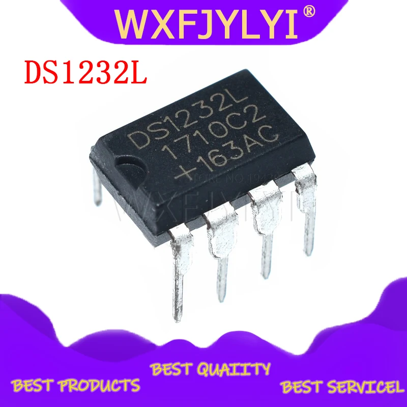 10 шт./лот P Monitor DS1232L DS1232 DS1232LP DIP8 новый оригинальный|Интегральные схемы| |