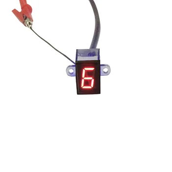 

Hot Universal Waterproof Motorcycle Speedometer Gear Indicator Plug & Play LED Display Sensor Motorcycle Accessories Part