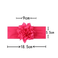 Стиль ребенок цветок лотоса стрейч ткань платок Детская резинка для волос Европа и Америка Горячая Распродажа Детская резинка для волос Горячая Распродажа