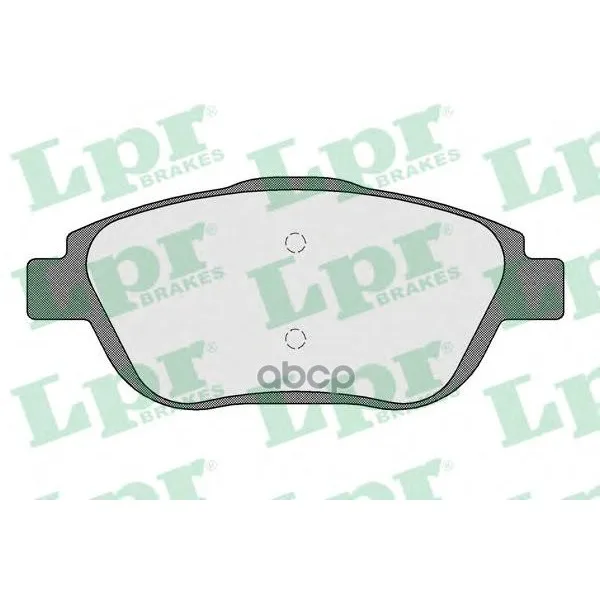Колодки Тормозные Citroen C3 1.6 09-/Ds3 1.6 10- Передние Lpr 05p1590 Lpr арт. 05P1590