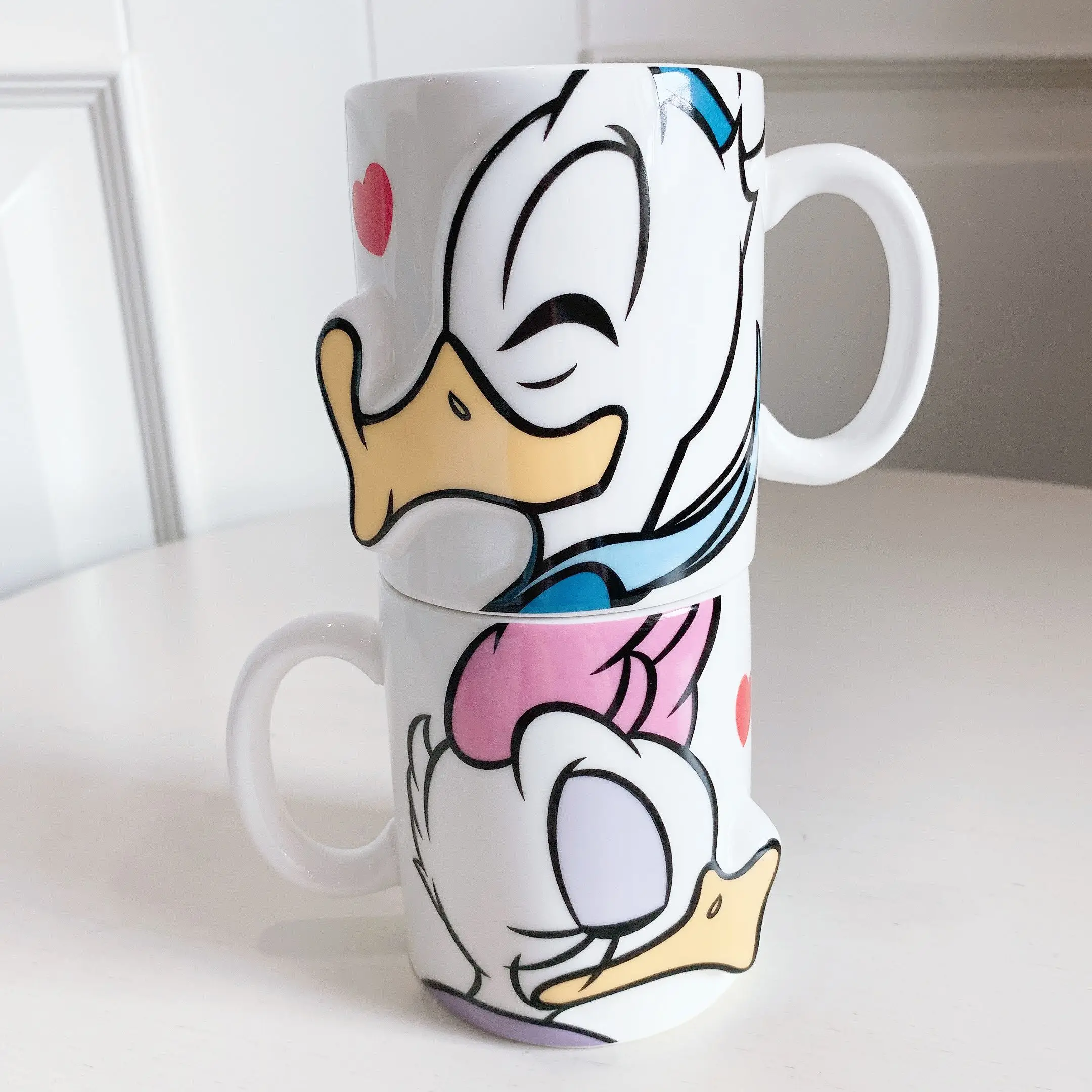 Ceramic Mug Donald Duck Series S Couple Mugs 500 Ml - Idolstore -  Merchandise And Collectibles