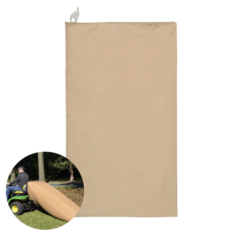 

Reusable Large Capacity Storage Garden Yard Leaf Bag Collecting Waste Universal Lawn Tractor Garbage Sack Outdoor Oxford Fabric