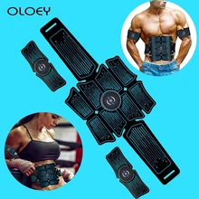 EMS Abdominal Muscle Trainer Fitness Equipment Exercise Stimulator Device Machine Body Slimming Burning USB Charging Home Gym Fitness EMS Abdominal Muscle Trainer Fitness Equipment Exercise Stimulator Device Machine Body Slimming Burning USB Charging Home Gym Fitness