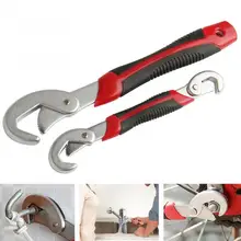 2pcs Multi-function Universal Wrench Spanner Adjustable Quick Combination Wrench Set Repair Kit Hand Tools