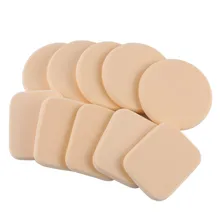 10 шт. спонж слоеный Косметический Макияж Мягкий лицевой порошок основа контур двойного назначения макияж губка