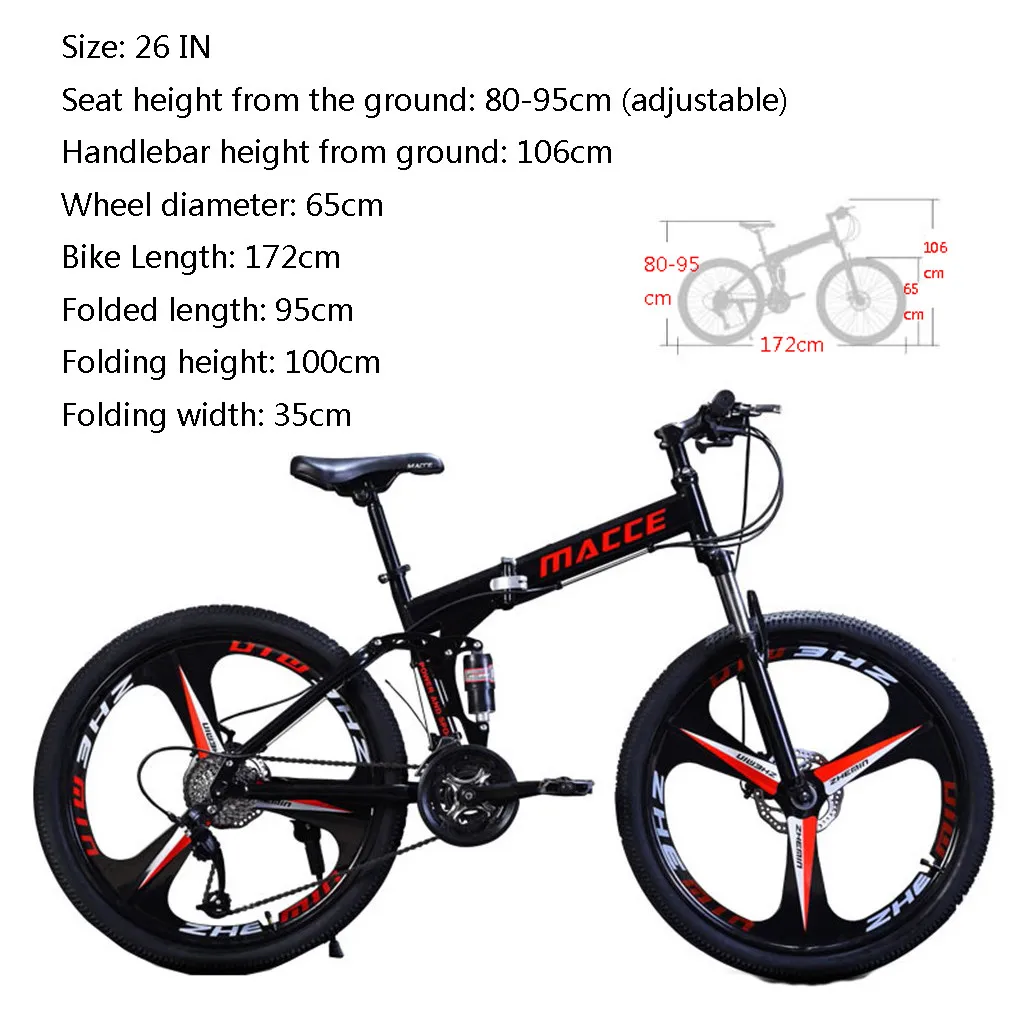 26 inch bike good for what height