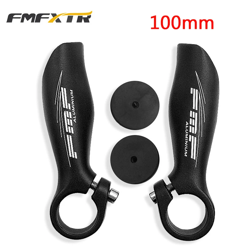 FMFXTR 1pair WAKE 1 пара ручка бар конец MTB велосипед 22,2 мм маленький вспомогательный Руль Горная дорога велосипед рога на велосипедный руль алюминиевый сплав 110 мм - Цвет: FMFXTR 1pair