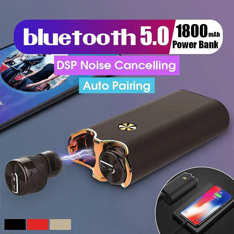 LEORY, беспроводные наушники с bluetooth 5,0, TWS, DSP, шумоподавление, Hi-Fi, глубокий бас, наушники, авто сопряжение, спортивные гарнитуры с микрофоном