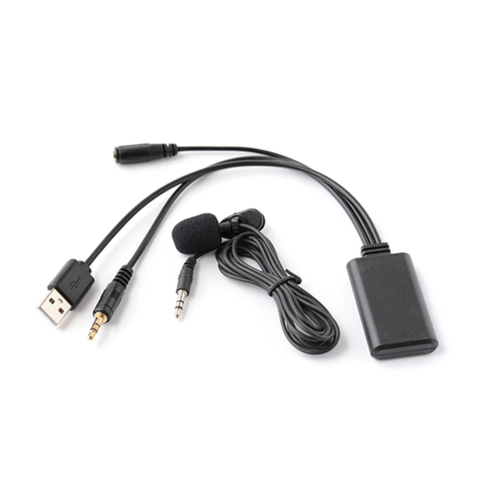 Универсальный автомобильный AUX USB аудио Bluetooth музыкальный адаптер беспроводной Bluetooth микрофон Handsfree автомобильный AUX BT USB адаптер для Honda