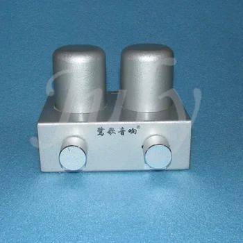 

4 way single-ended to 1 single-ended 10K: 10K permalloy audio transformer converter passive preamp，volume controll