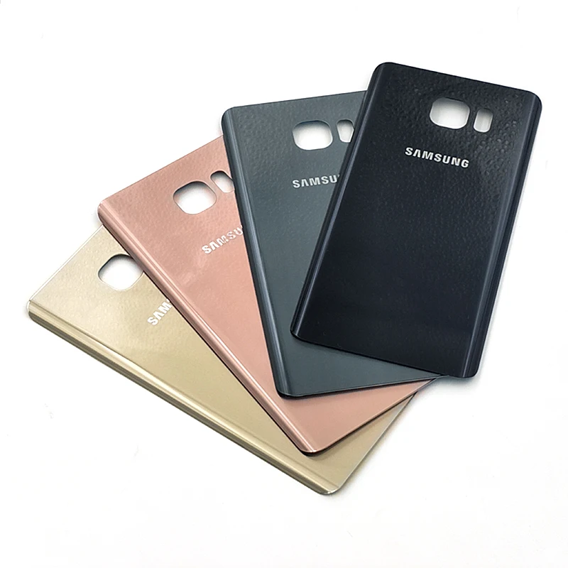 Официальный samsung Galaxy Note 5 батарея задняя крышка Дверь задний корпус сменный защитный чехол с логотипом 5,7 дюйма