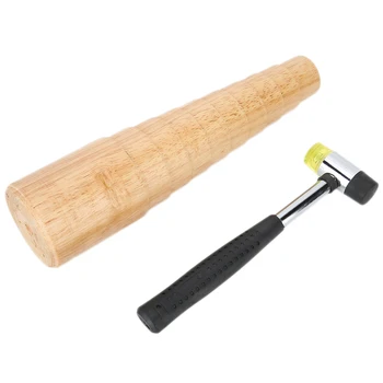 

Hot DIY Bracelet Bangle Finger Making Shaping Mandrel Jewelry Hammer Tools