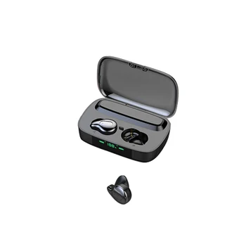 

New C10 TWS Fingerprint Touch Bluetooth Earphone HD Stereo Wireless Headphones Noise Cancelling Gaming Headset