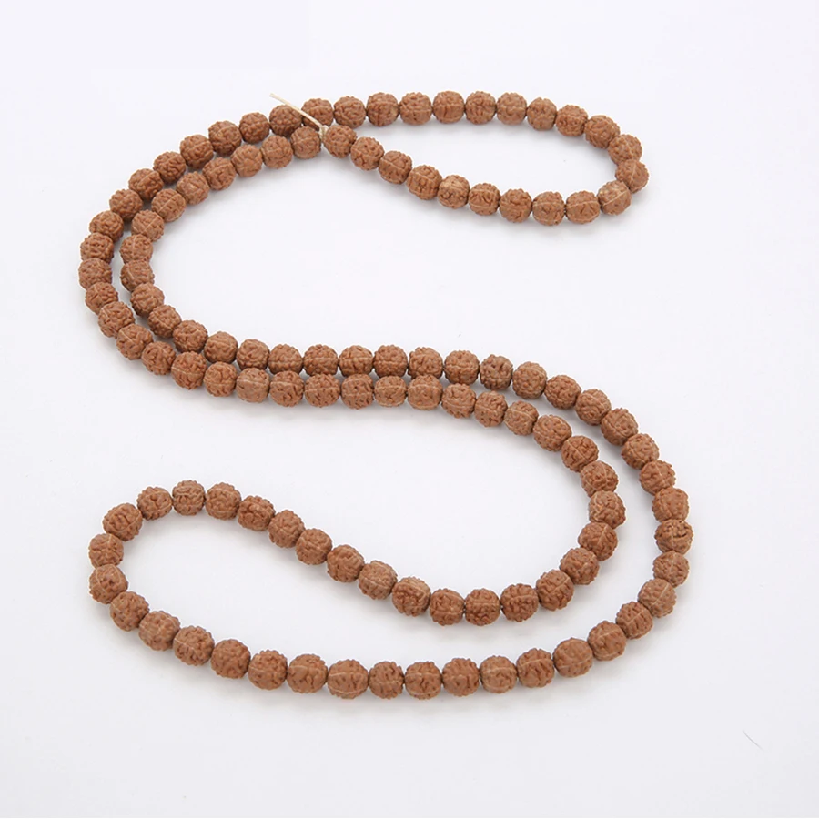 

108pcs Tibetan Vajra Bodhi Rudraksha Beads for Making Jewelry Mala Prayer Meditation Buddhist Diy Necklace Bracelets Accessories
