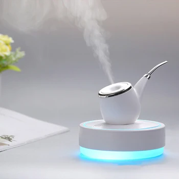 

USB Mini Cool Mist Ultrasonic Air Purifier Car Portable Ultrasonic Mist Humidifier Air Purifier LED Light