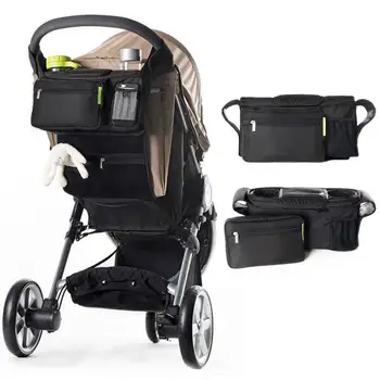 

Multifunctional Baby Stroller Hanging Diaper Changing Pad Bag Organizer Pouch